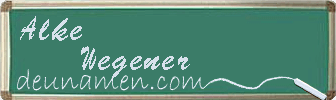 Alke Wegener Visitenkarte